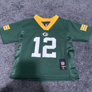 NWOT Toddler Green Bay Packers Aaron Rodgers Jersey
